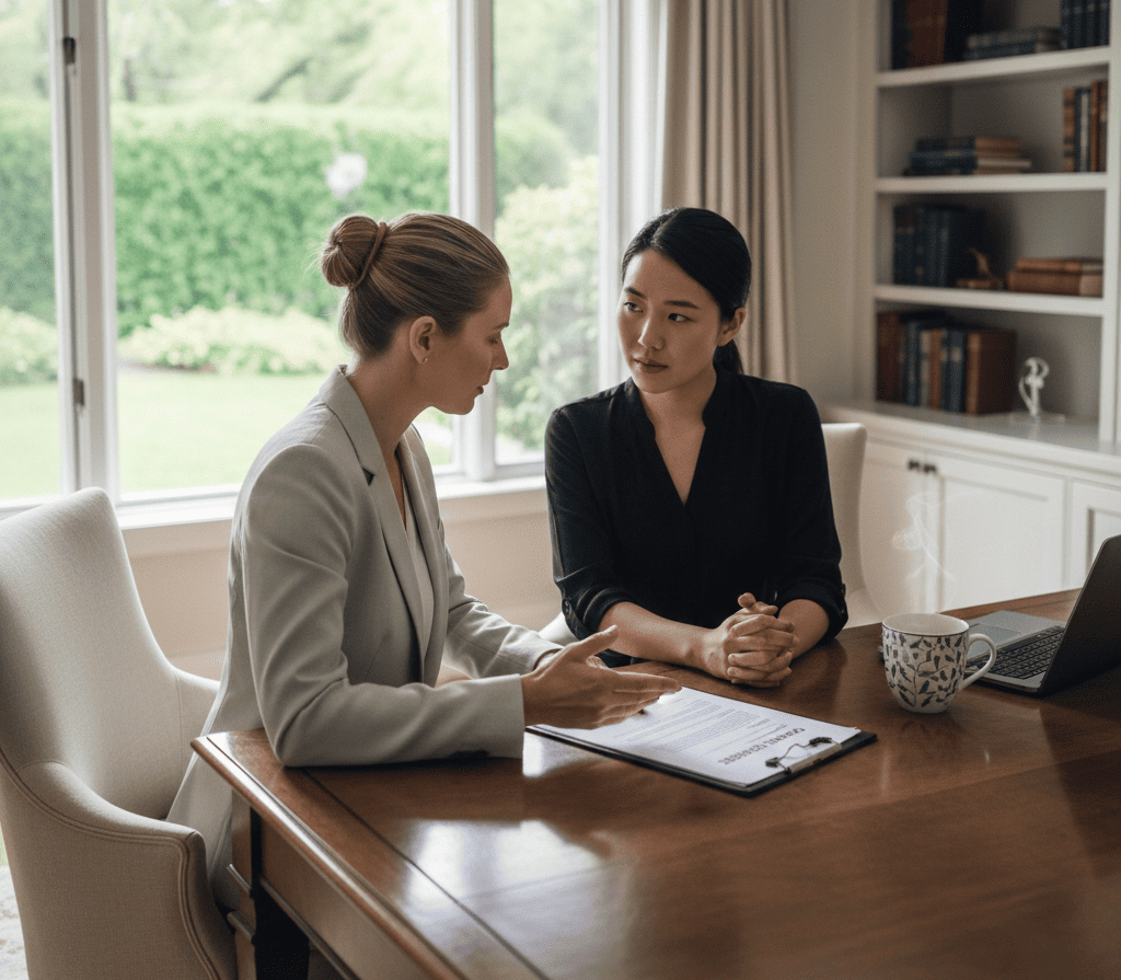 Independent legal advice on domestic agreements