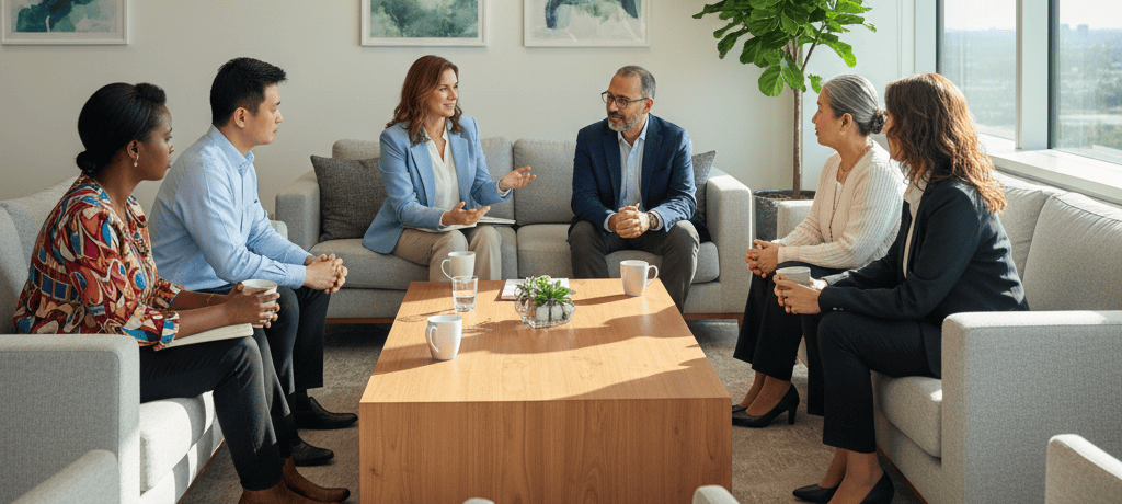 meeting with a family lawyer